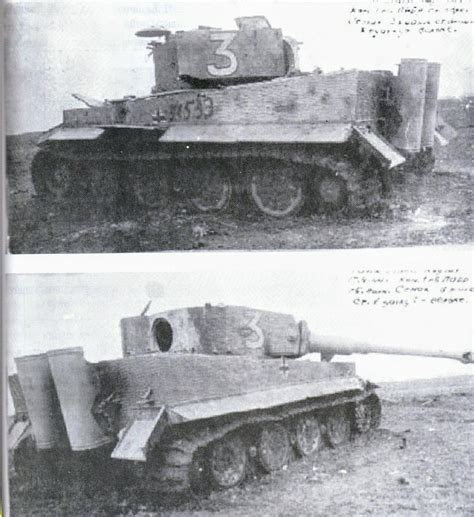 Knocked Out Tiger I 3from Spzabt 507on Eastern Frontin 1944