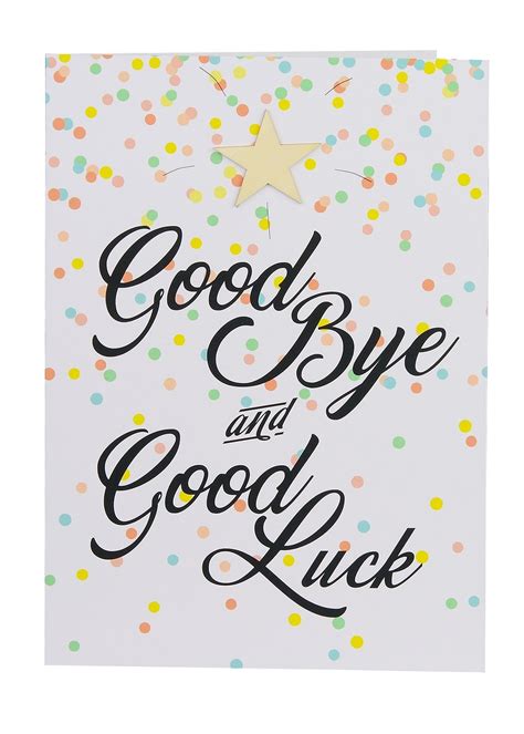 Free Printable Good Luck In New Job Cards