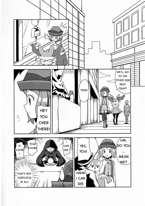 Post Ash Ketchum Braixen Comic Natsunagi Takaki Porkyman Serena