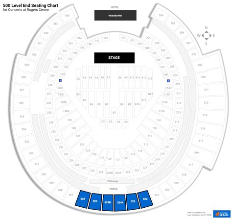 Rogers Centre Seating For Concerts