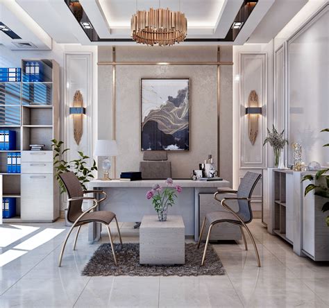 New Classic Office Design Al Riyadh Ksa On Behance In 2020 Office