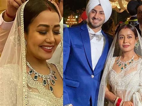 Inside Pics Newlyweds Neha Kakkar And Rohanpreet Singh Shine In Stunning Outfits At Their