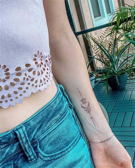 Inner Forearm Tattoos For Girls