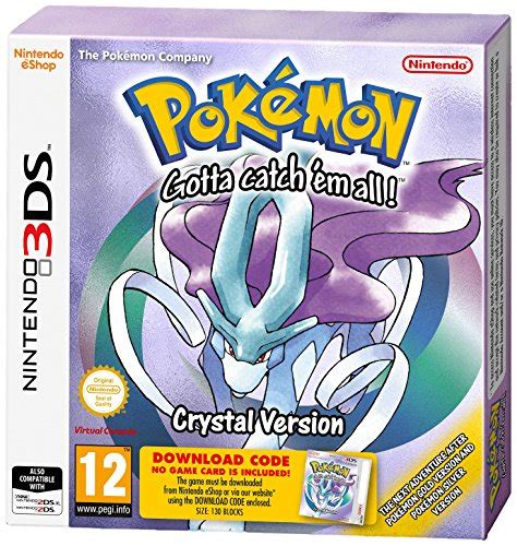 Buy 3ds Pokemon Crystal Packaged Download Code Nintendo 3ds Online At