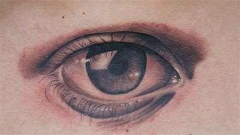 Grey Ink Eye Tattoo Tattoo Designs Tattoo Pictures