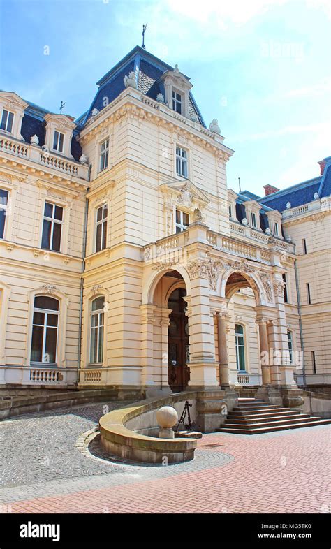 Potocki Palace In Lviv Ukrainian Currently Lviv National Art