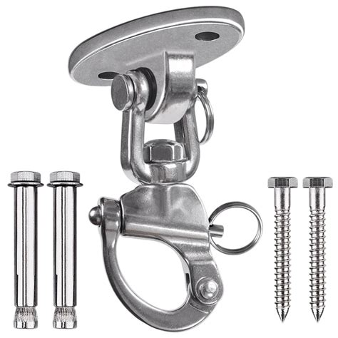 Bronze swag hooks kit heavy duty ceiling hooks for wall light ceiling hanging. 360° Swivel Swing Hangers, Heavy Duty Swing Hooks with 4 ...