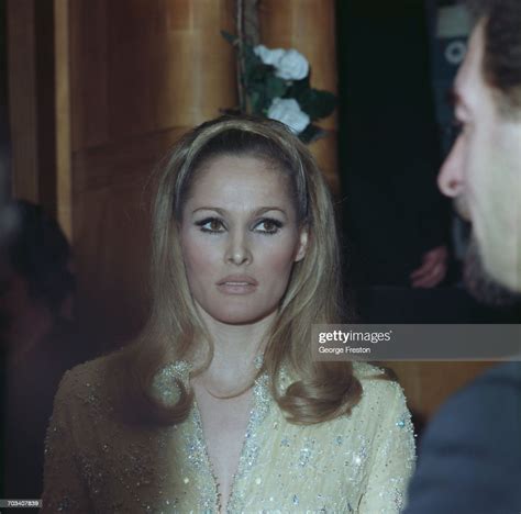 Swiss Actress Ursula Andress Attends A Royal Film Performance Of