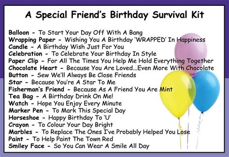 friendship survival kit such a great idea and will only cost a little to collect the items