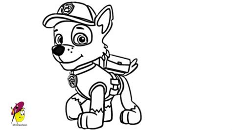Paw patrol ultimate rescue chase skye rubble. Paw Patrol Coloring Pages | Free download on ClipArtMag