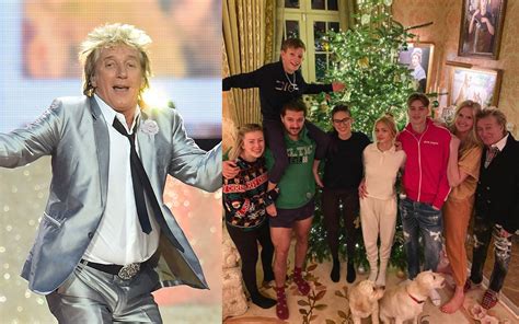 How many kids does Rod Stewart have? Rock legend poses with wife Penny
