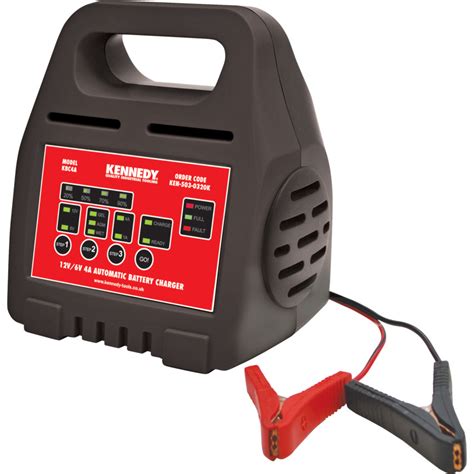Kennedy 12v6v 4a Intelligent Automatic Battery Charger 0180044