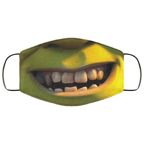 Shrek Face Mask
