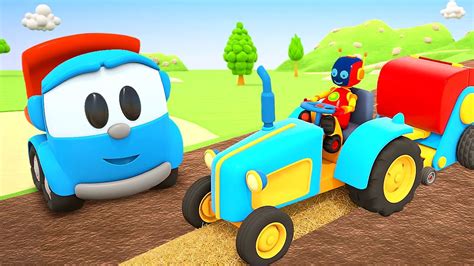 Car Cartoons For Kids And Cars And Trucks Street Vehicles And Full