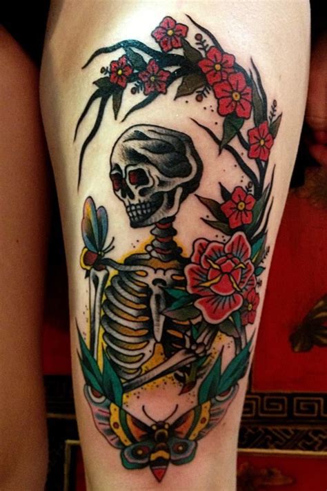 Done in black & grey by greg nicholson. Pin on Skull Tattoos