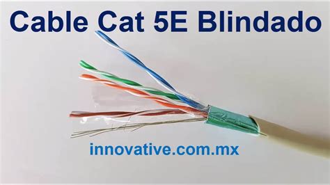 Cat5 stands for category 5, they are the oldest of the three and were made to theoretically handle 10 mbps to 100 mbps Cable Cat 5E Blindado - YouTube