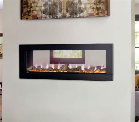 Napoleon Clearion Linear See Through Electric Fireplace Fines Gas