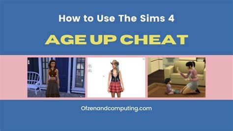 Sims 4 Age Up Cheat September 2022 How To Age Up A Toddler