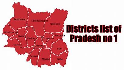 Nepal Province Districts