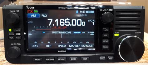 The New Icom Ic 705 Portable Sdr Hfvhfuhf Transceiver