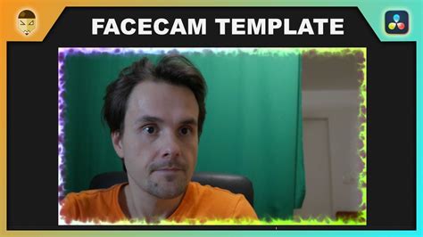Make Cool Face Cam Template Davinci Resolve Youtube