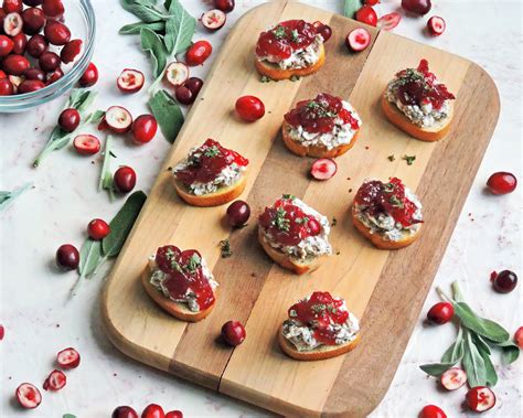 Cranberry Sausage And Cream Cheese Crostini Beautiful Eats And Things
