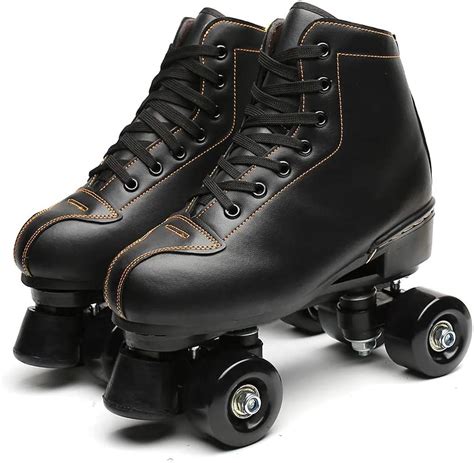 Chiximaxu Youth Roller Skates Adults Quad Rink Skate Speed Skate Boots