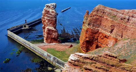 Die Lange Anna Auf Helgoland Foto And Bild Outdoor Wasser Landschaft