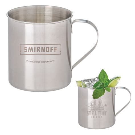 Stopngo Line Products Drinkware Tibacha Stainless Steel Moscow Mule Mug