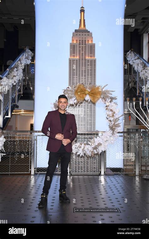 New York Usa Th Nov Jay Sean Visits The Empire State Building In Honor Of Upcoming