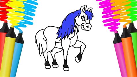 Desenhos Para Pintar De Cavalos - Coloring City