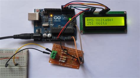Measure Ac Voltage With Arduino Ac Voltmeter Simple Projects