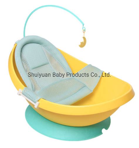 Baby Bath Tub With Mesh Smart Sling And Baby Bath Cushion China