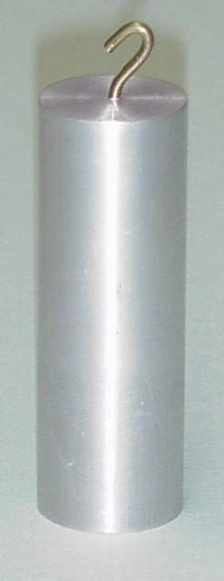 237 4 Density Cylinder Aluminum With Hook