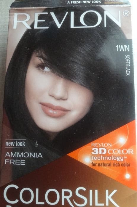 The effect is a stylish and sophisticated hair color that makes you stand out. Revlon Colorsilk 1WN Soft Black 3D Color Technology Hair ...