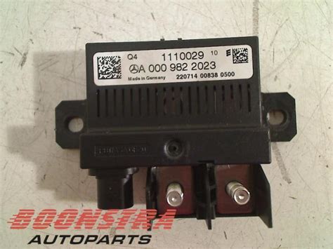 Consumer fuse rating 1 horn 15 a 2 electronic steering lock 25 a (electronic ignition/start switch). Used Mercedes Sprinter 3.5t (906.63) 313 CDI 16V Relay - A0009822023 - Boonstra Autoparts ...