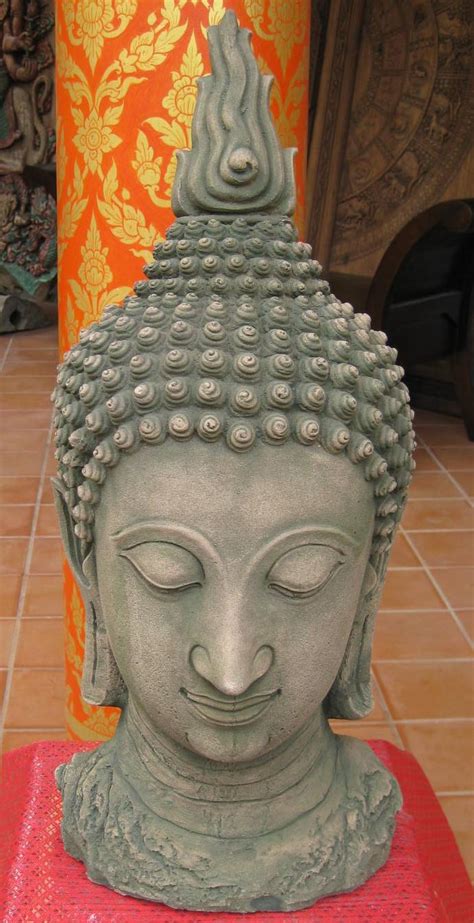 Sandstone Buddha Head