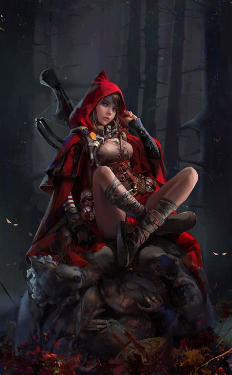 Pin By James Kaiser On Characters Red Riding Hood Art Red Riding