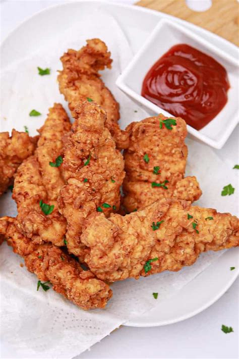 Deep Fried Chicken Tenders Recipe Chicken Vibes