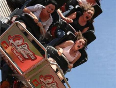 People Riding Roller Coasters Part 2 40 Pics
