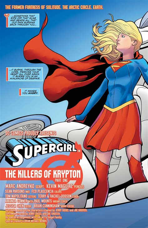 Weird Science Dc Comics Preview Supergirl 21