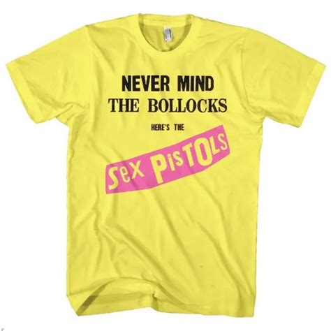 sex pistols never mind the bollocks album cover yellow t shirt new s 2xl 18 95 picclick