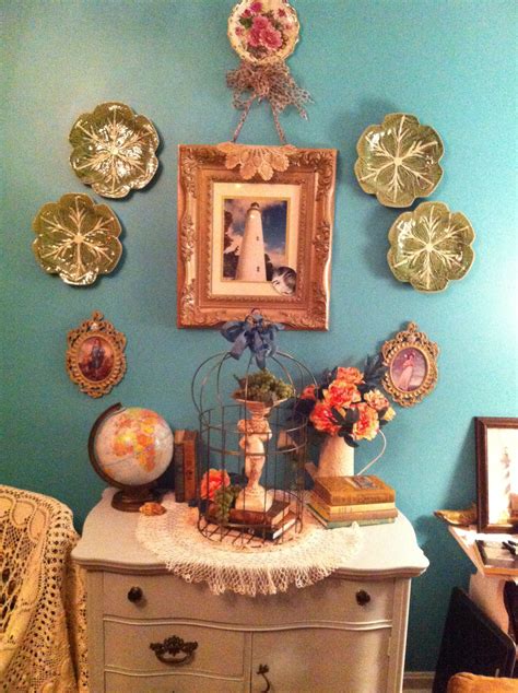 Love this shabby chic vignette in my living room. | Decor, Shabby chic, Home
