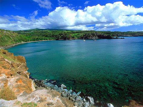 夏威夷海滨风光高清壁纸风景太平洋科技
