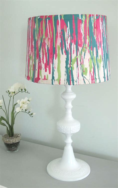 Reduce Reuse Recycle A Painted Lamp Makeover Painting Lamps