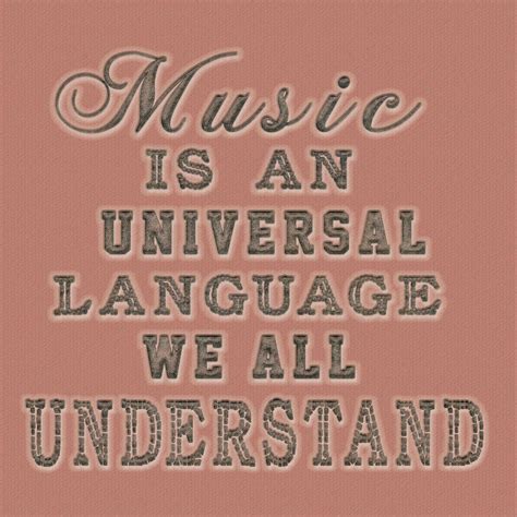 Music Is An Universal Language Typography Painting By Georgeta Blanaru