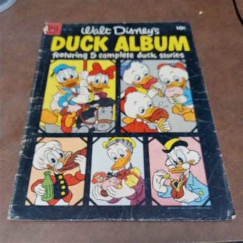 Walt Disneys Duck Album Dell 586 Golden Age Four Color 1954 Barks
