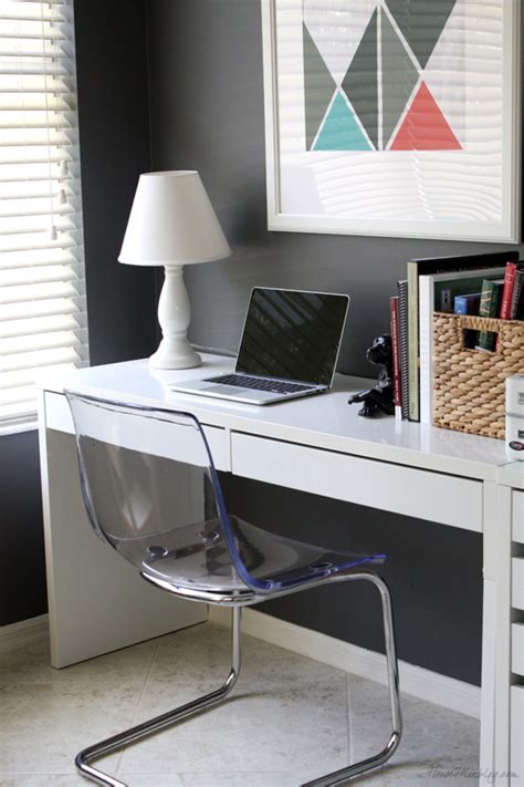 Ikea Tobias Chair And Micke Desk In Home Office House Mix