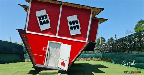 List Of Upside Down Houses In The World Upside Down House Unusual Homes Beautiful Lakes