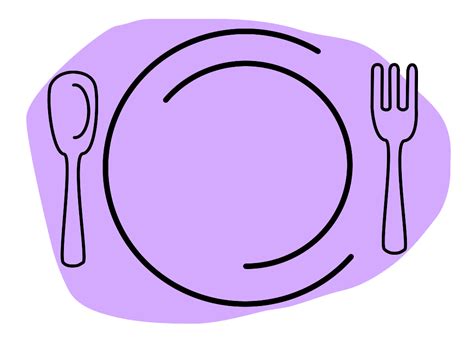 Dinner Plate Clipart